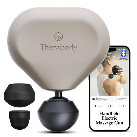 TheraGun Mini (3rd Generation), Ultra-Portable Massage Gun for Fast Pain & Tension Relief (Oat)